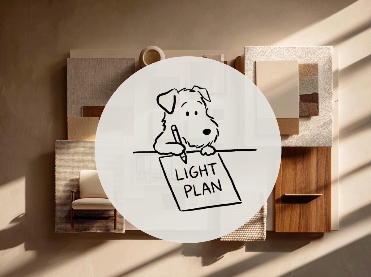 ライトプランをイメージした空間ビジュアル